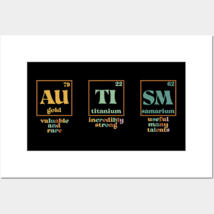 Autism Periodic Table Posters and Art